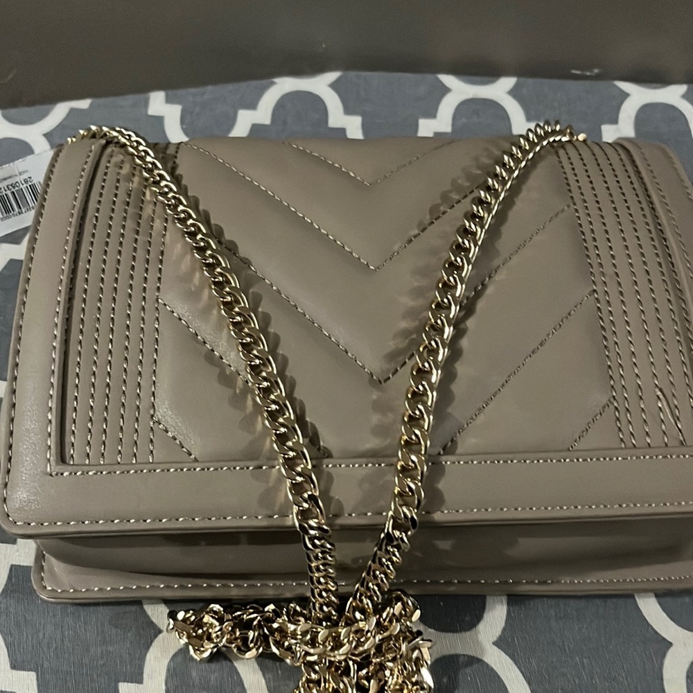 NWT EXPRESS HANDBAG TAUPE
